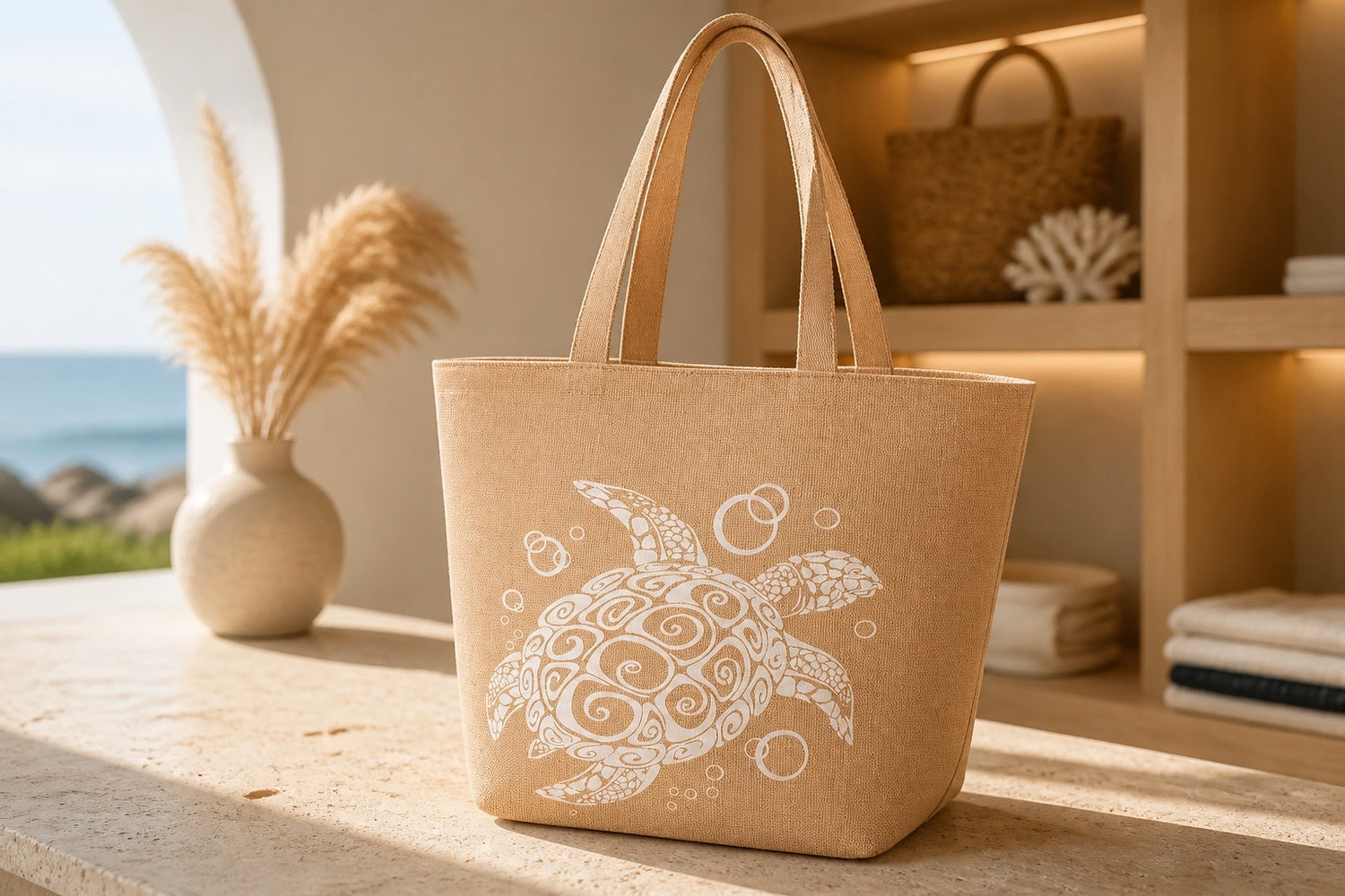 Sea Turtle Tote Bag