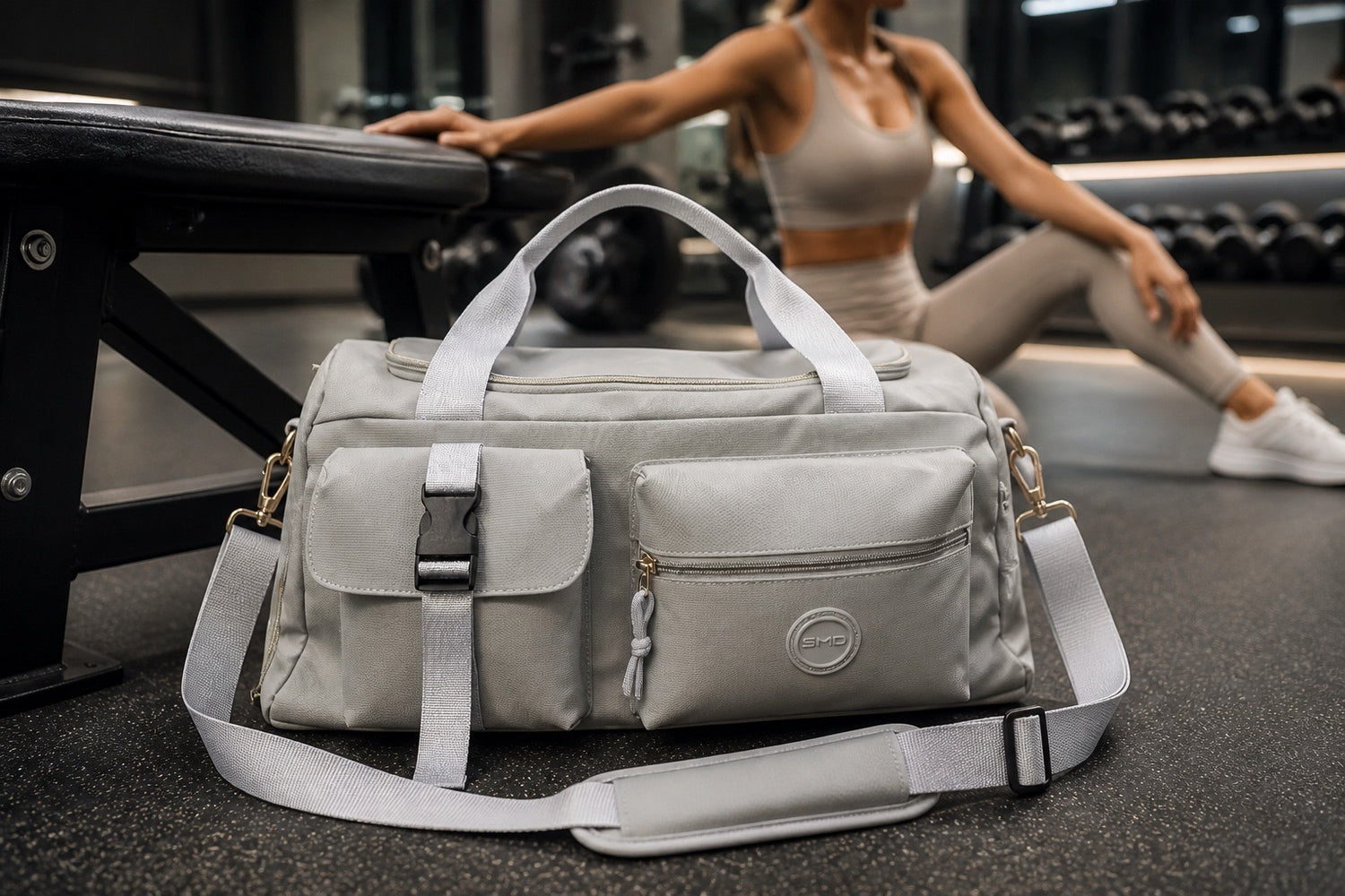 Multi-Pocket Sports & Gym Duffle Bag