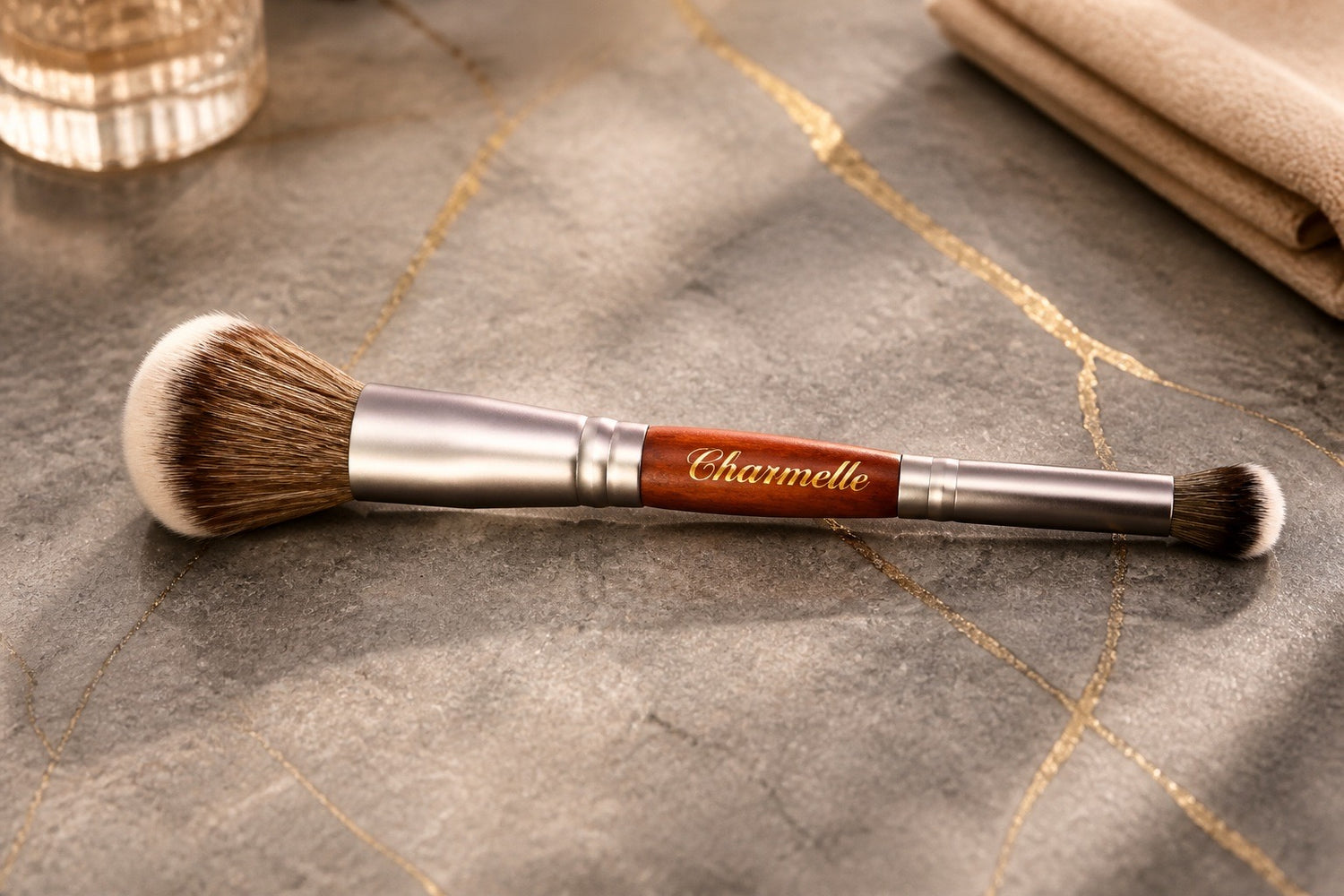 Charmelle Dual-Ended Luxury Makeup Brush