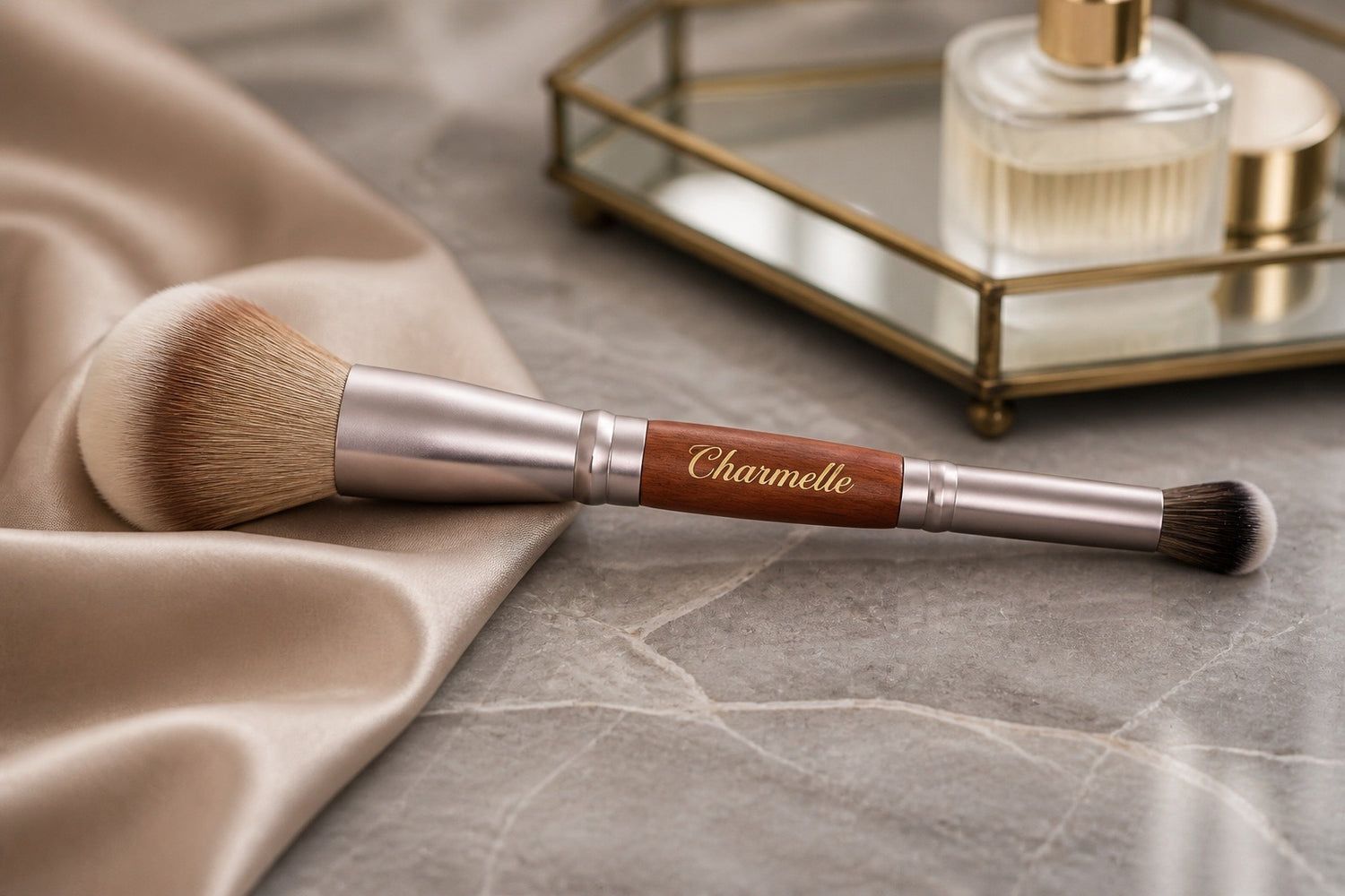 Charmelle Dual-Ended Luxury Makeup Brush